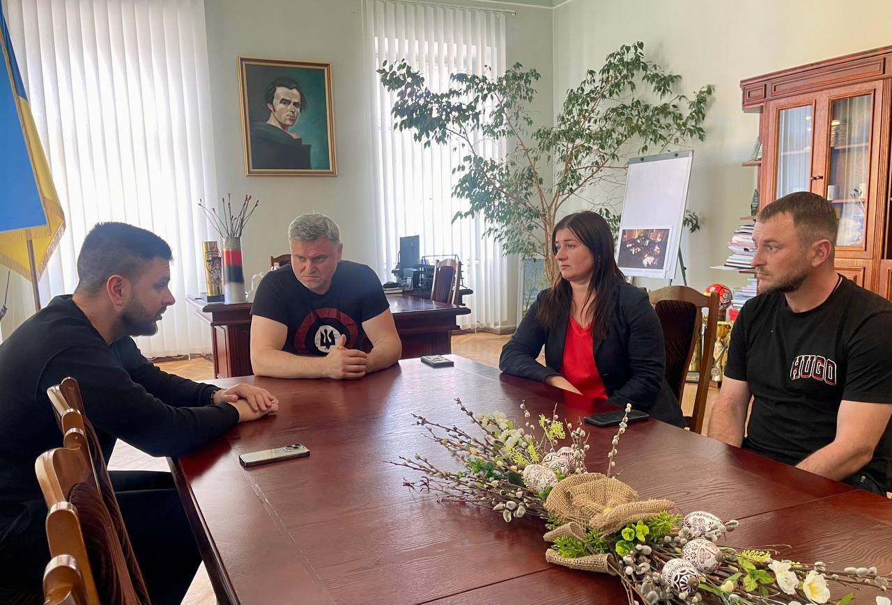 З робочим візитом на Городоччині – голова Львівської РДА Павло Грабський