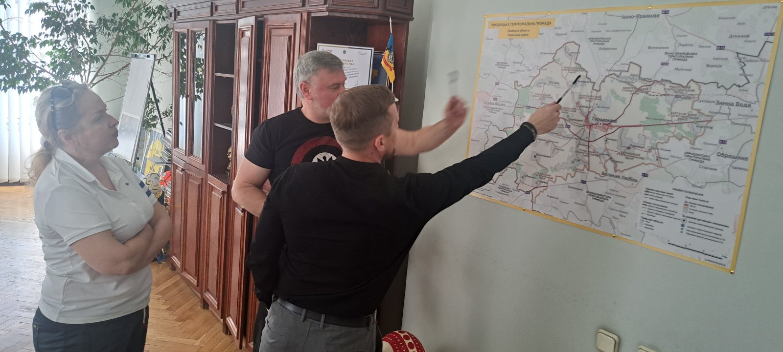 Робоча зустріч в рамках реалізації проєкту “Вітряна ферма”