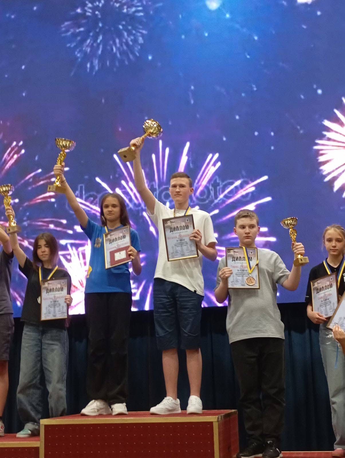 Четверо городківчан вибороли третину головних нагород чемпіонату України з шахів до 14 років