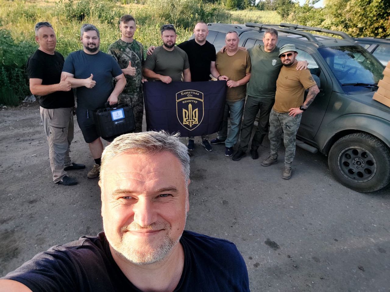 Чергова поїздка до воїнів вдалась – передали найнеобхіднішого на понад 5 млн гривень