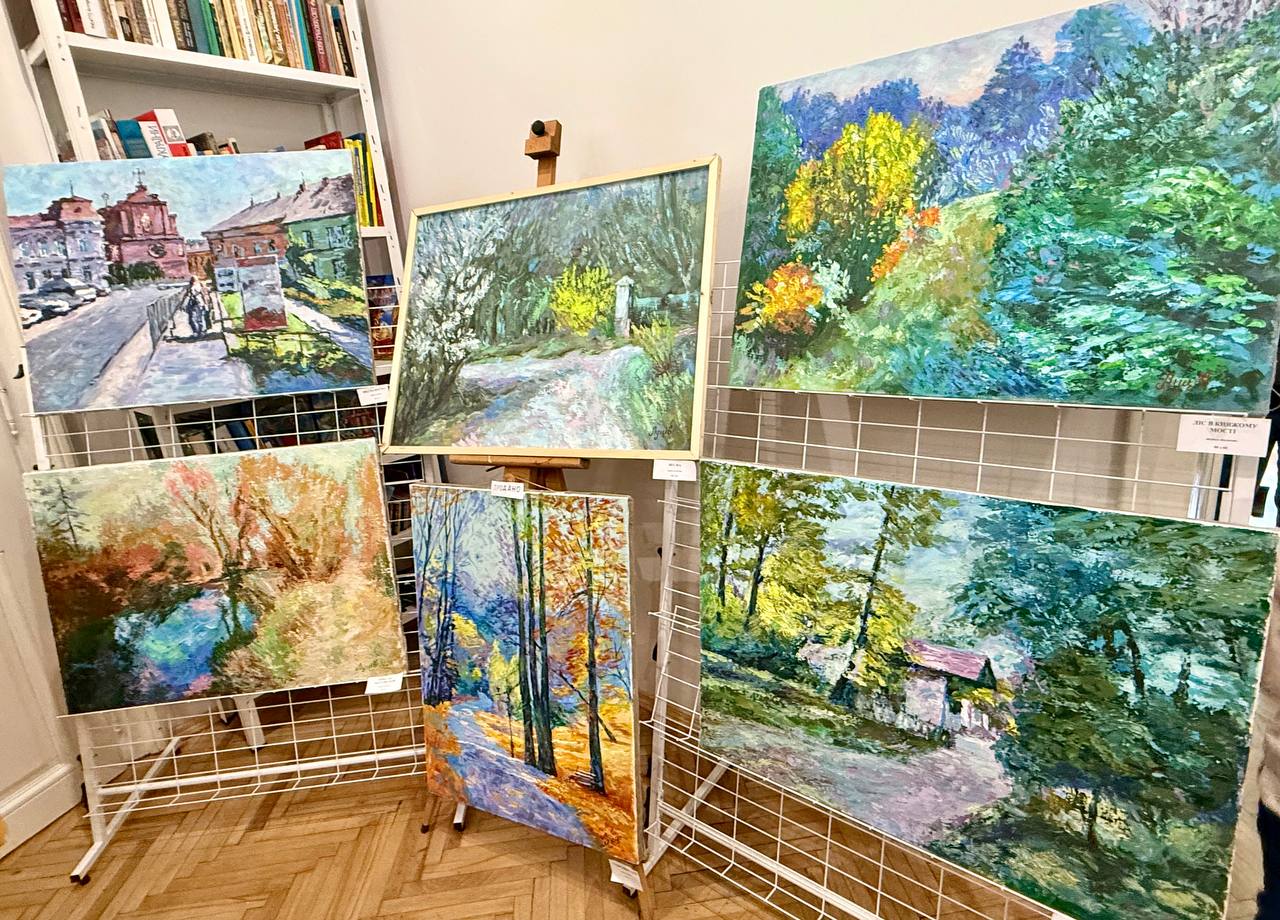 «Краєвиди серцю милі» – виставка живопису Василя Луціва