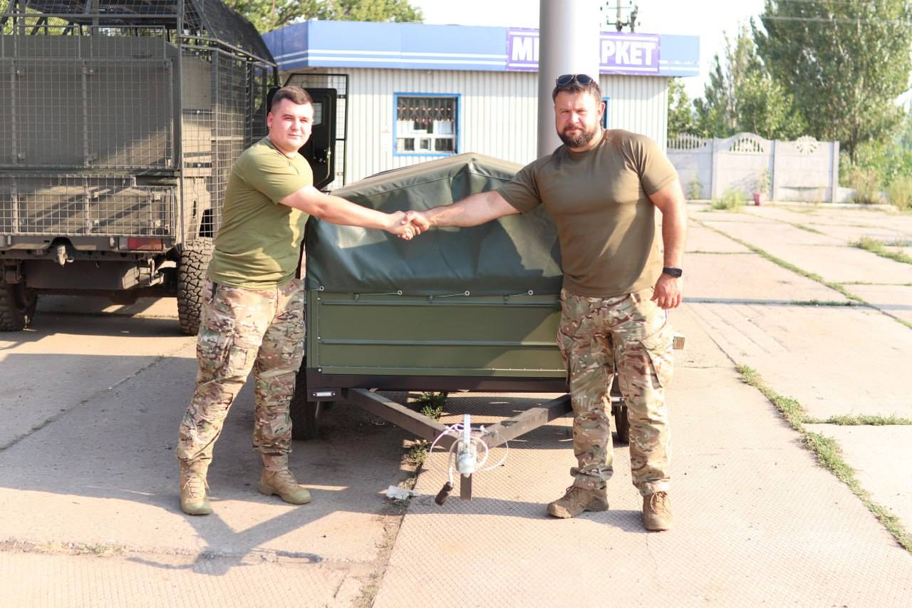 Під час волонтерської поїздки підперли наші Сили Оборони орієнтовно на суму 5.5 млн грн