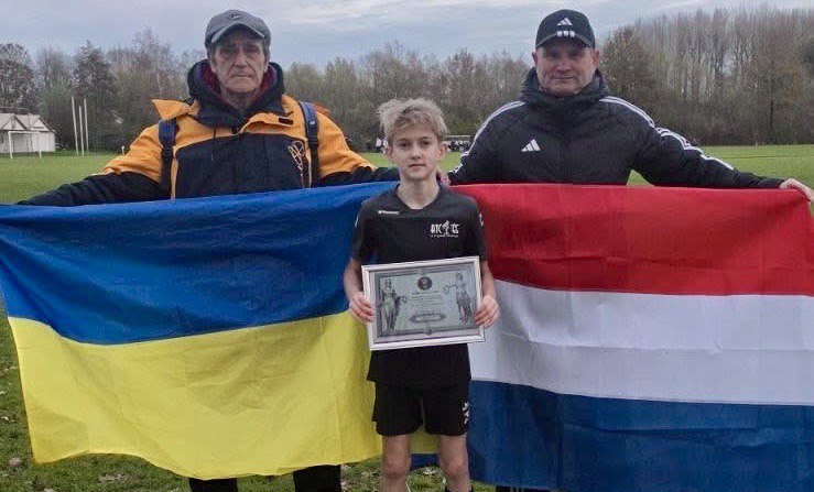 Наш земляк Андрійко Панів – світовий рекордсмен з набивання м’яча