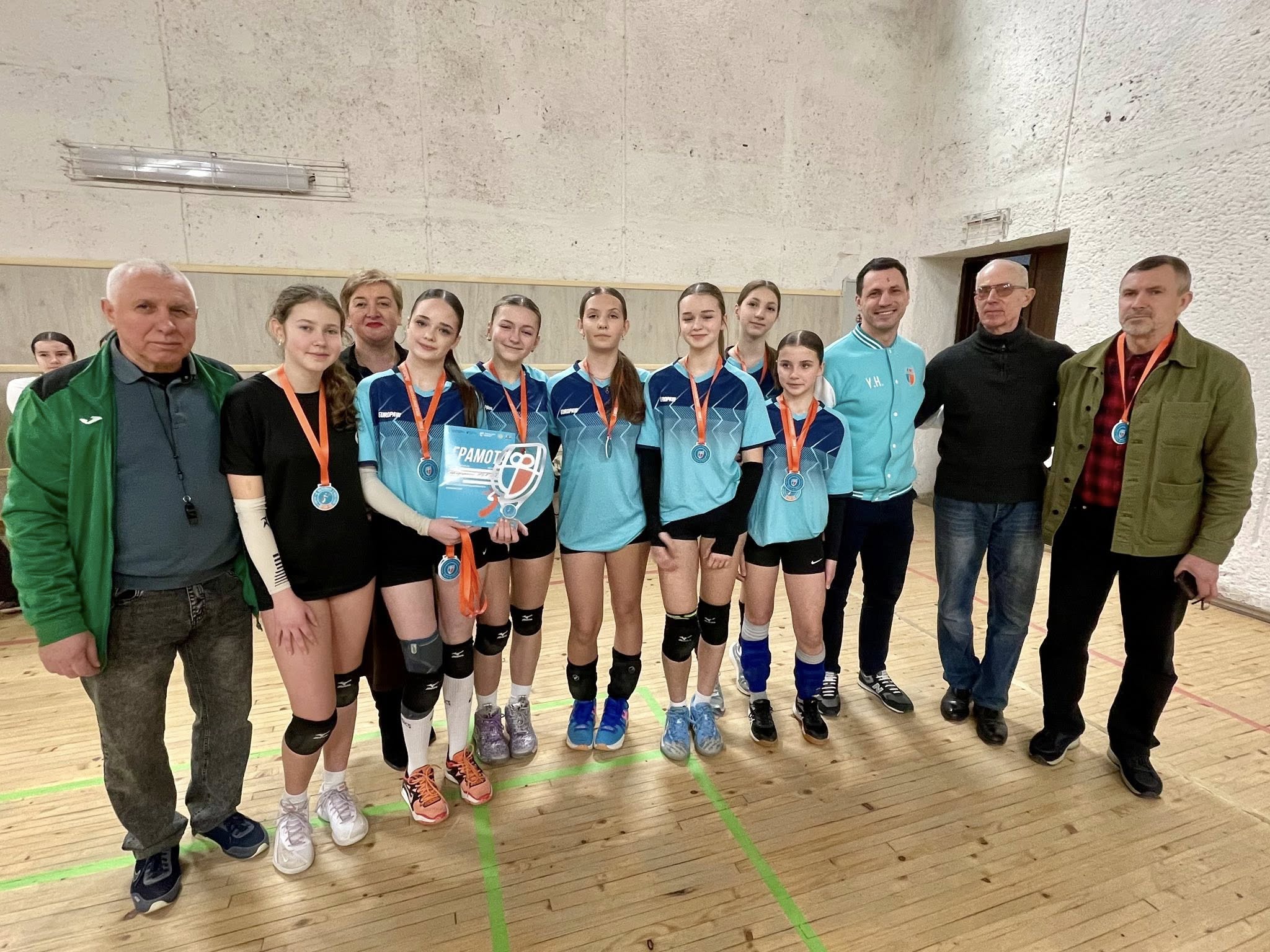 Городоцькі волейболістки позмагаються за обласні нагороди “Пліч-о-пліч”