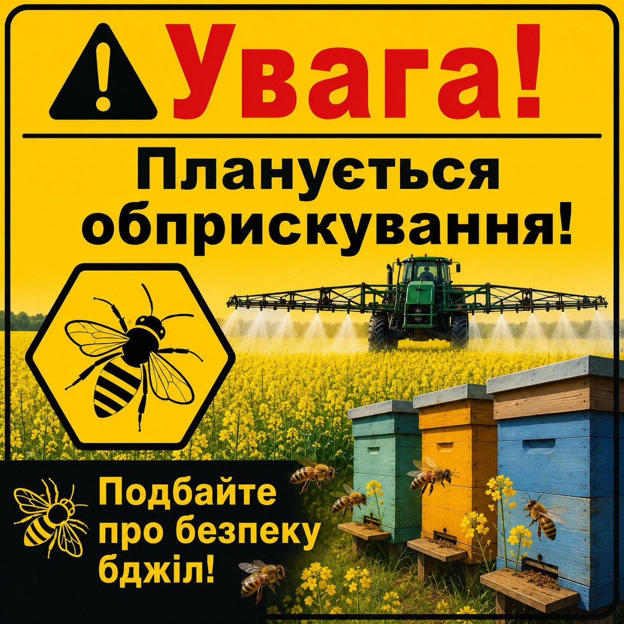 До уваги бджолярів!