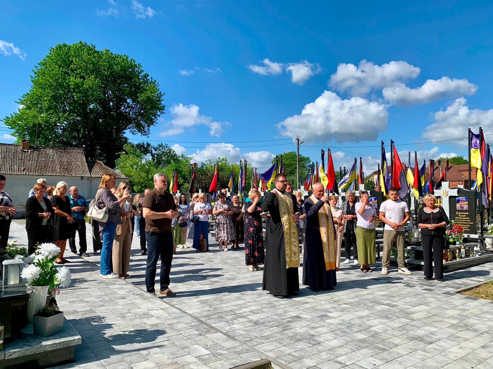Спільна молитва на Алеї Героїв